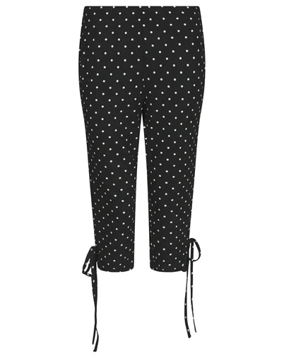 Neo Noir -  Juan Dot Capri Bukser - Black